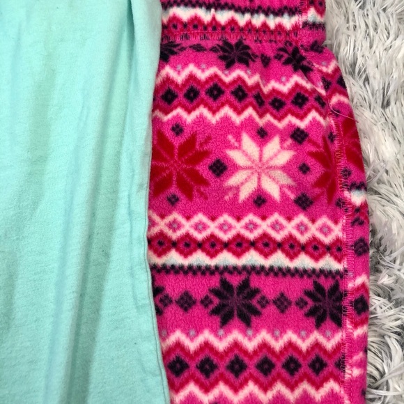 Flirtitide 3-Piece Pajama Set - Fleece Bottoms - Spaghetti Strap Top - Picture 7 of 8